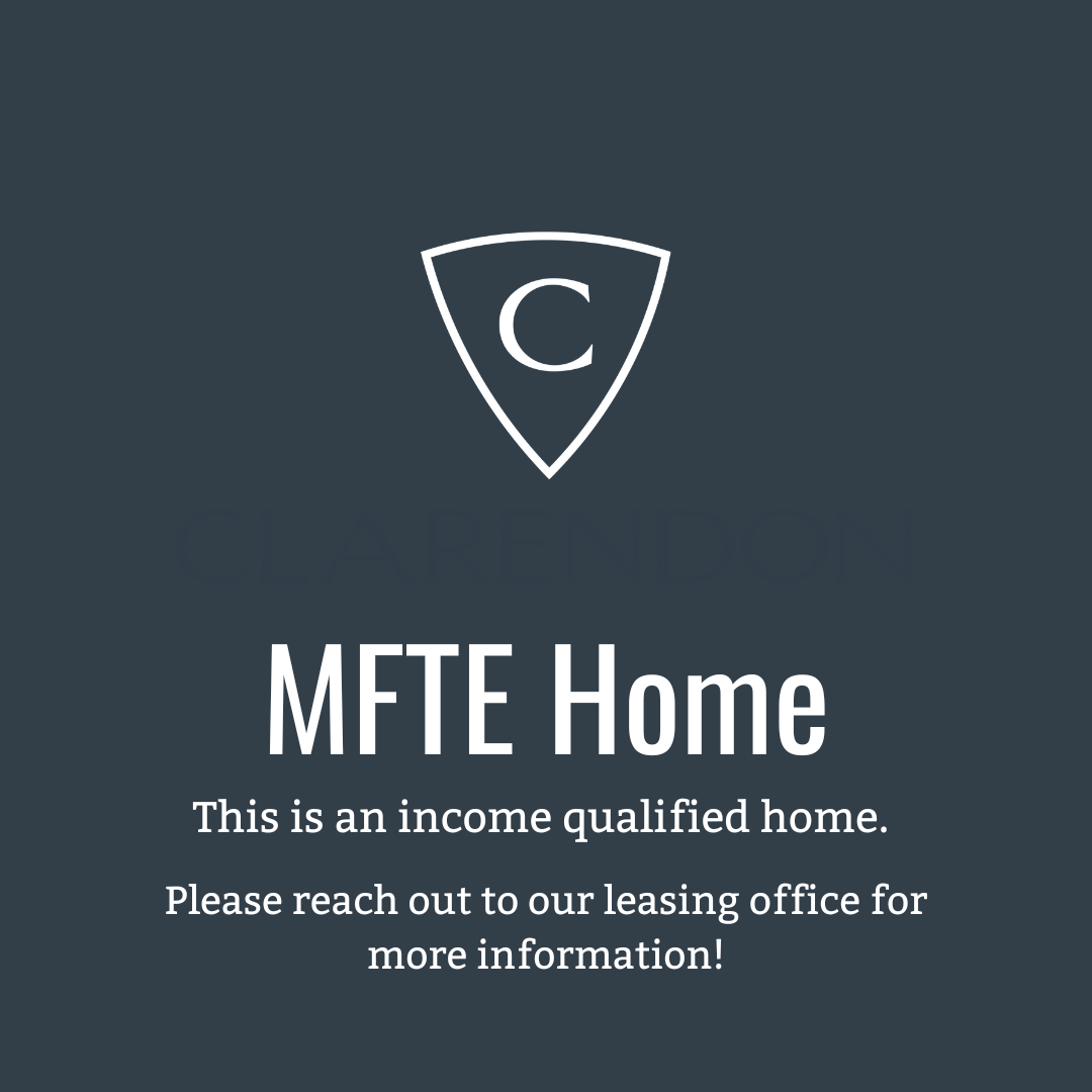 1x1  - MFTE - Affordable
